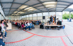 Die Leerguthalle von Berkel AHK in Ludwigshafen - Ein Ort der Begegnung zwischen Industrie und Musik